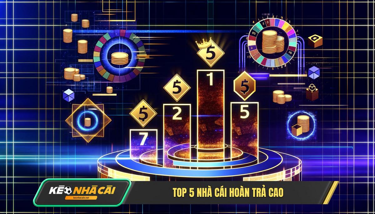 Bật Mí Chi Tiết Top 5 Nhà Cái Có Tỷ Lệ Hoàn Trả Cao Nhất Thị Trường