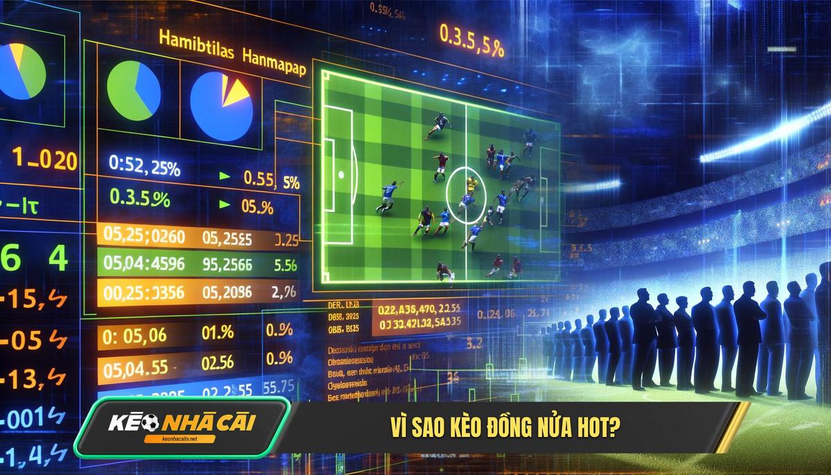 Tại Sao Kèo Đồng Nửa Lại Hút Bet Thủ Đến Vậy