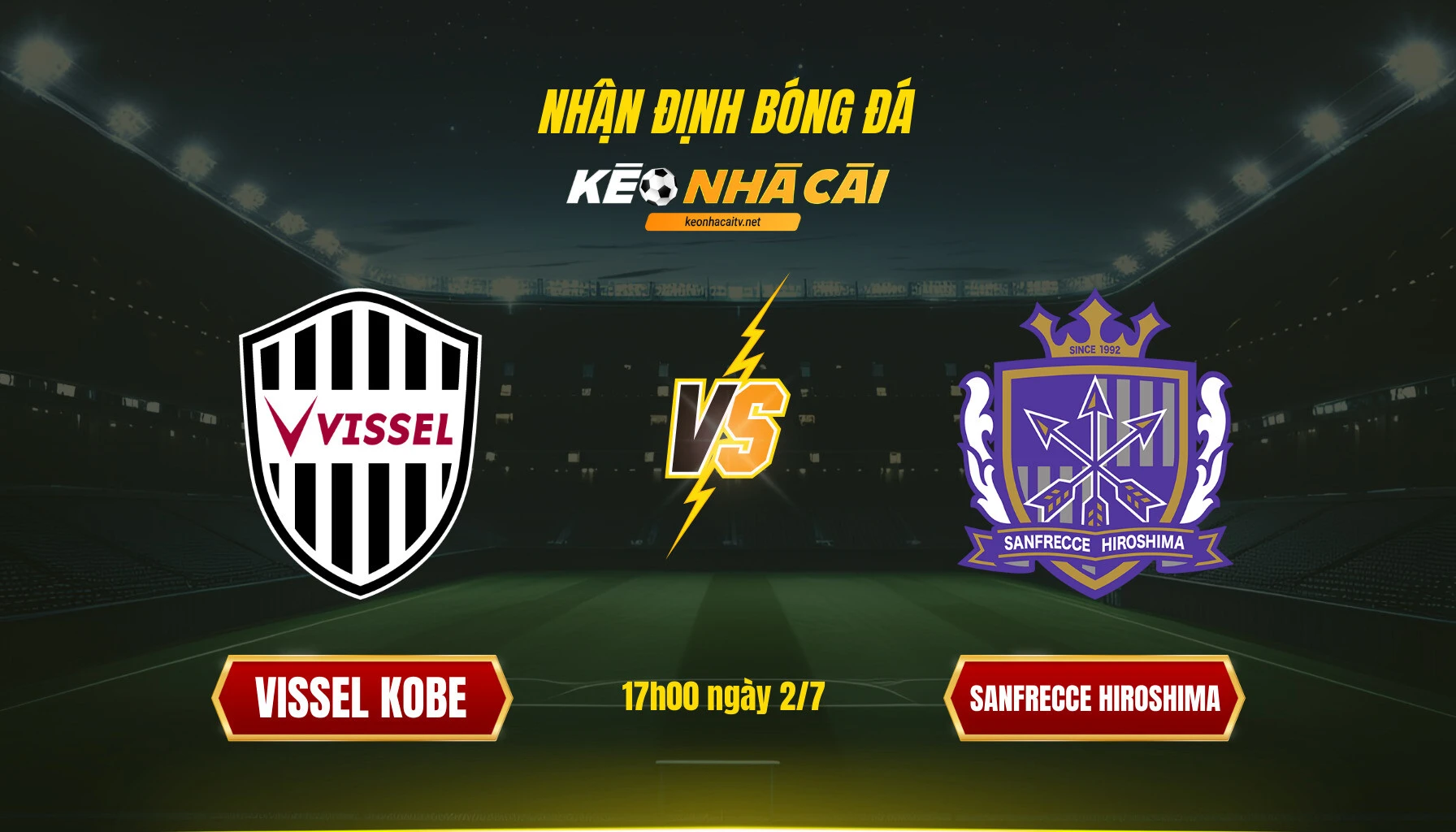 Soi Kèo Bóng Đá Vissel Kobe vs Sanfrecce Hiroshima