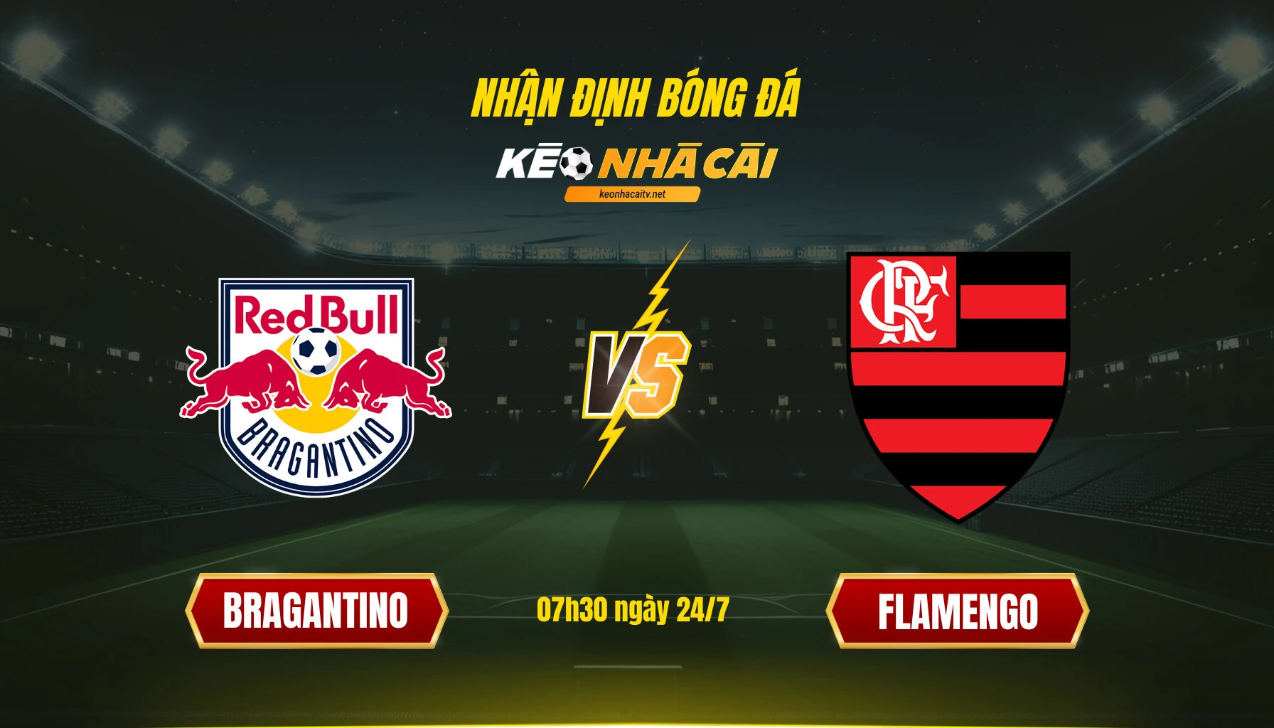 Soi kèo bóng đá RB Bragantino vs Flamengo